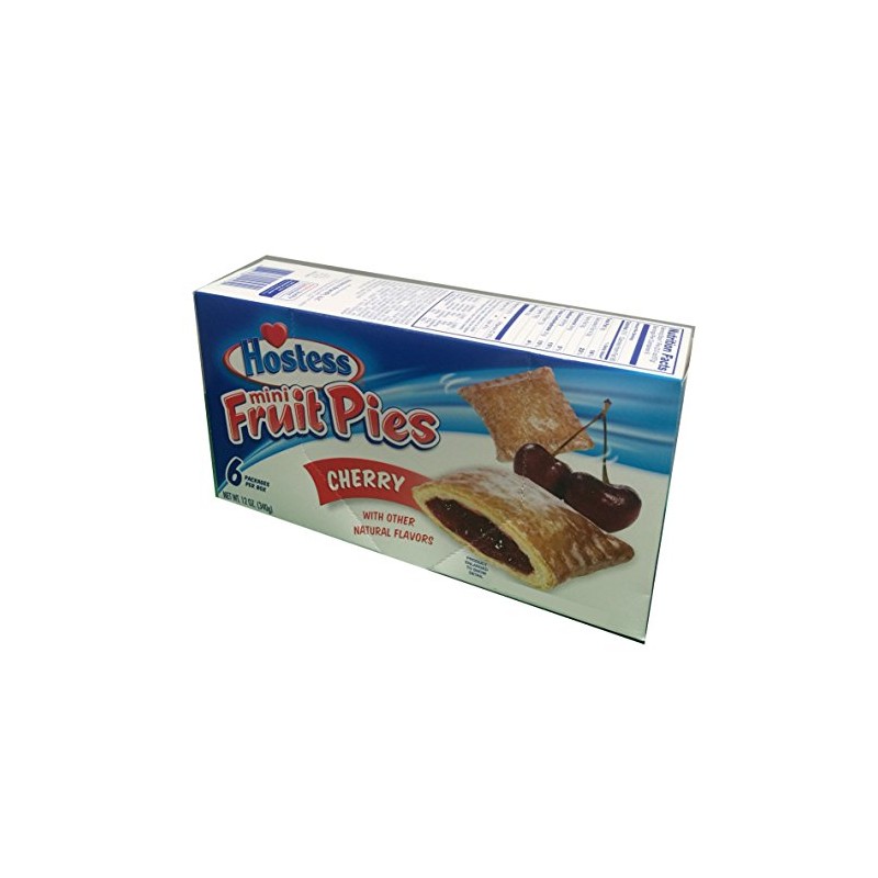 Hostess Mini Cherry Fruit Pies 6 Pies Per 12 oz.