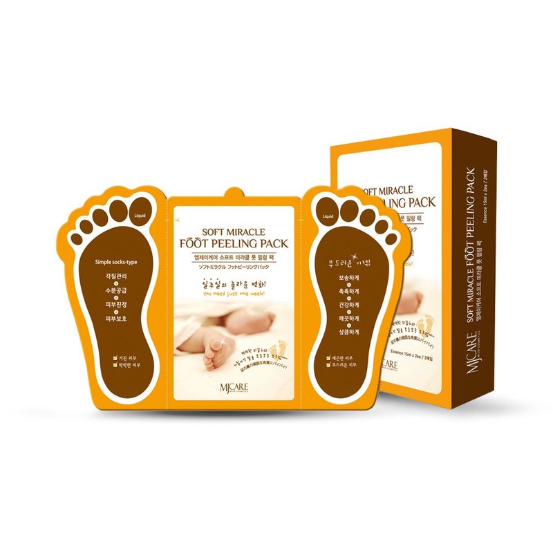 hbcommerce2 Miracle MJ Care Soft Foot Pack 2 Sheets (1