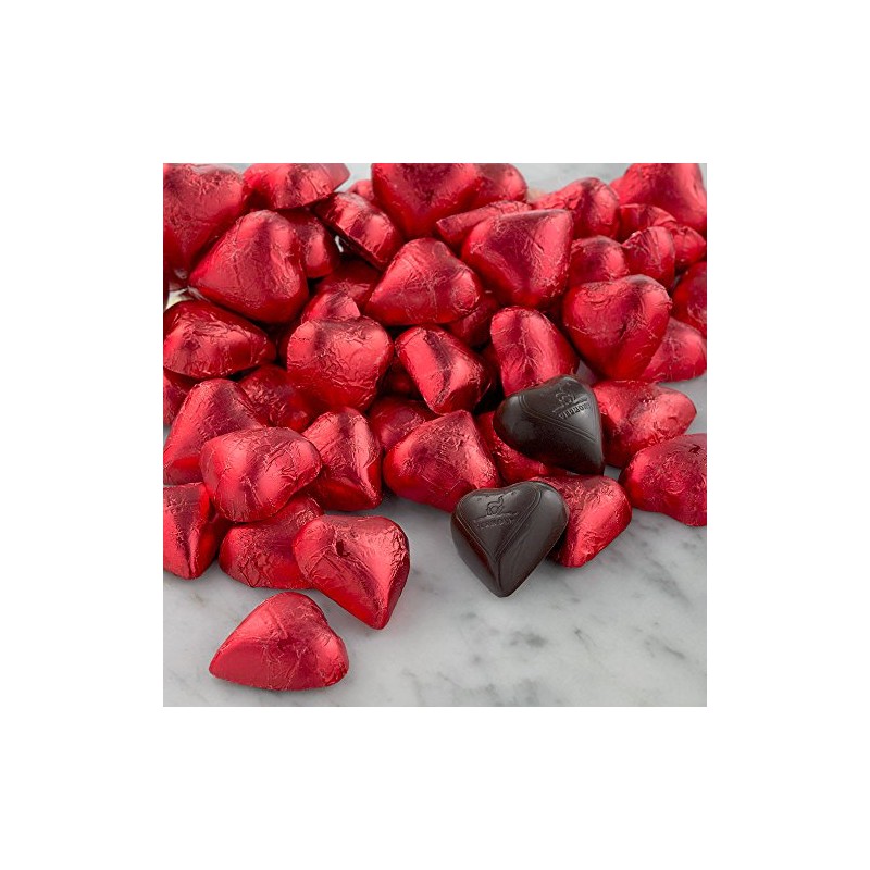 Lake Champlain Bulk Organic Dark Chocolate Hearts, 155 Pieces, 3