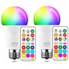 LED Light Bulb 85W Equivalent, Color Changing Light Bulbs with