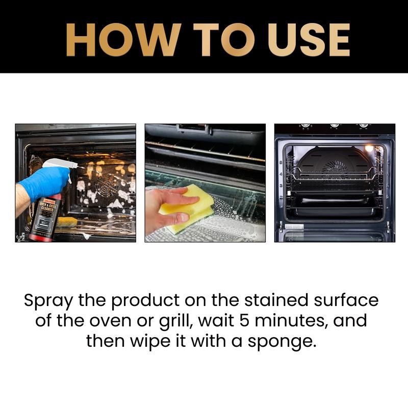 Jakehoe Oven & Grill Cleaner, Oven Grill Special Decontamination, Deodorization,