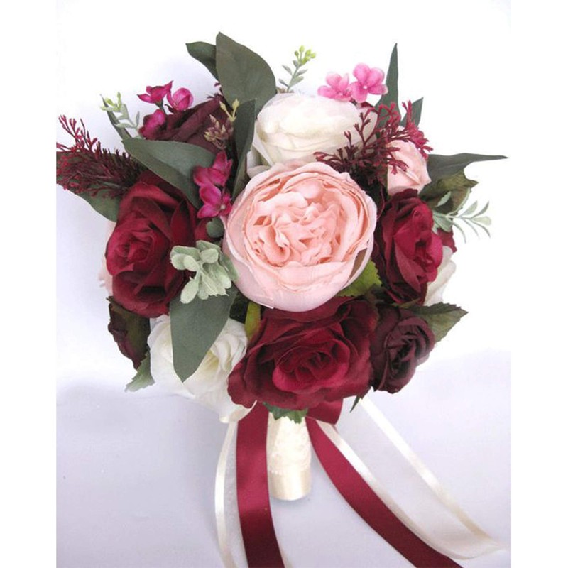 VATIN 22mm Double Faced Polyester Satin Ribbon Wine - 23
