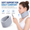 Neck Brace for Posture, Soft Cervical Collar for Sleeping, Working
