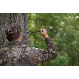 Realtree EZ Hanger – 23" 2-Arm Bow Hanger with Arrow Holders – Tree Screw Mount for Treestand Hunting – Holds Bows & 6 Arrows