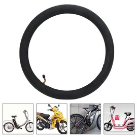 Pbzydu Easy to use: Inner tube for electric bicycle, anti-slip curved valve, butyl rubber, easy to assemble hose (16 x 2.125 Elbow)