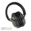 Gadpiparty Outdoor Noise Reduction Headset for Shooters Collapsible Ear Protection
