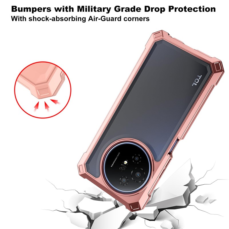 Ailiber for TCL 50XL 5G Case with Screen Protector, Dual