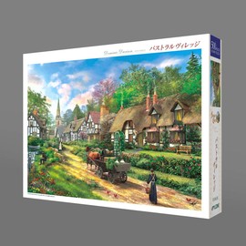 500 Piece Jigsaw Puzzle Dominic Davison Pastoral Village (15.0 x 20.9 inches (38 x 53 cm)