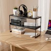 Asiingkel Stackable Expandable Metal Shelf Organizer - Adjustable Wire Storage