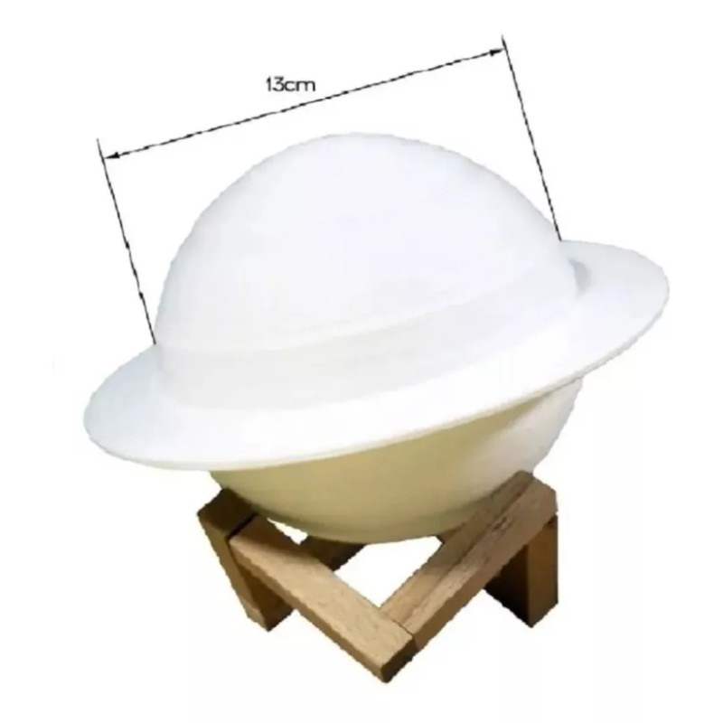Molin Dollins Lampara Saturno 3d Para Escritorio