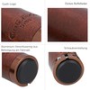 Gusti Gary F. Leather Handlebar Grip, Black