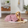 Bone Dry Pet Grooming Towel Collection Absorbent Microfiber X-Large, 41x23.5",