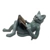 SMRTHMRT Creative and Abstract Animals Statues,Smart & Cute Reading Cat