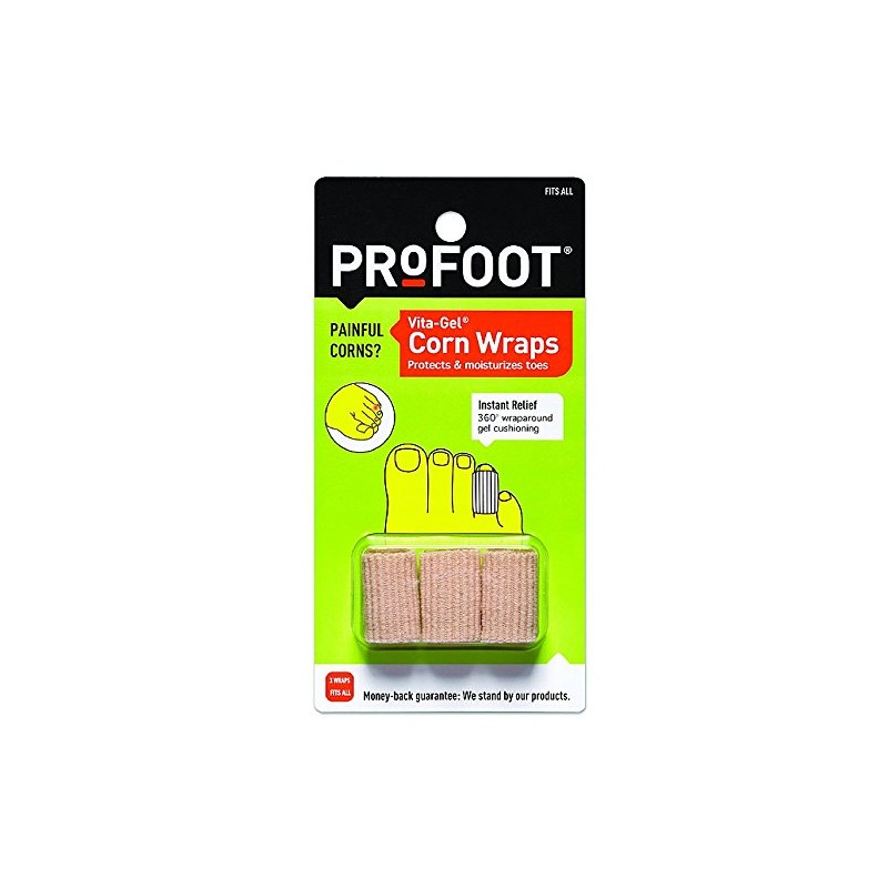 Profoot Care Vita-Gel Corn Wraps 3 ea