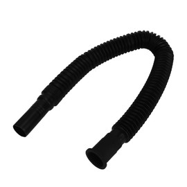 2 Uds Tubo de PVC de Drenaje de Lavabo Flexible Manguera de Alcantarillado de Fregadero de Cocina Extensible Universal para Accesorios de Baño de Cocina Negro