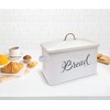 Better Kitchen Products Classic Metal Bread Box with Side Handles,