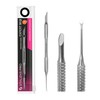 STALEKS PRO by Natury Nails 2-in-1 Cuticle Pusher, Lifts and