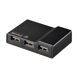Buffalo BSH4AE12WH 4-Port Self Power Hub with Power Interlocking Power Saving Function, White