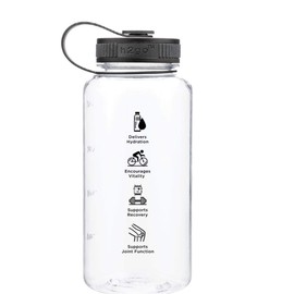 Bala 34 OZ Premium Water Bottle Clear with Threaded Lid, BPA Free