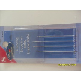 Prym Dritz Sewing BEADING NEEDLES Pack of 4 Needles SIZES 10/13 (2003) 2 package