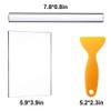 Acrylic Clay Roller with Acrylic Sheet Backing Board Assisted Shovel