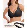 LUCKMEEY Bras for Women No Underwire Deep V Wireless Bra