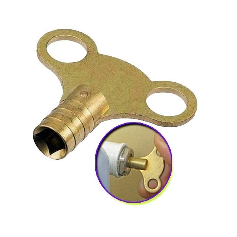 2 Radiator Keys Plumbing 5mm Bleed Heating Bleeding Key Venting