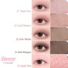 DASIQUE Mood Single Shadow 1.2~1.5g, Shade:18 Honey Sand(Shimmer)