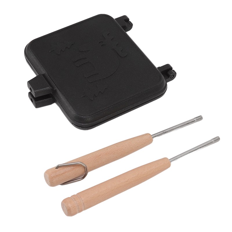 Sandwich Frying Pan Double Sided Stick Proof Breakfast Flip Pan