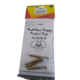 Kemper Tools PCS5 3/16" Pattern Cutter Set For Clay, Wax, Dough, Etc Set Of 4