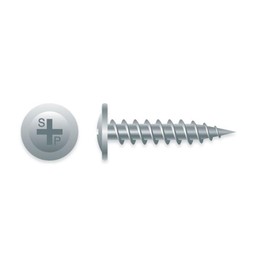 #8 x 1-1/4" Phillips Modified Truss Head ZINC Plated Screws 5,000ct | 89MZ