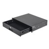 VEVOR 2U Rack Drawer, Lockable Server Cabinet Case, 13.8'' Depth