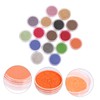 COHEALI Face Glitter Powder Eyeshadow Pigment 16 Colors Art Nail