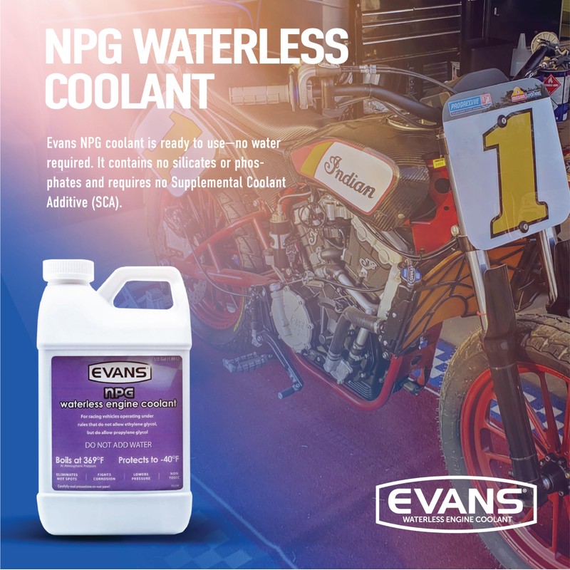EVANS EVANS Coolant EC10064 NPG Waterless Engine Coolant, 64 fl.