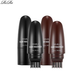 RIRE Double Hair Marker 8g, Color:Real Black