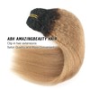 ABH AMAZINGBEAUTY HAIR Kinky Straight Clip in 10 Inch Two