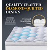 3 Inch Ultra-Fluffy Memory Foam Mattress Topper Queen for Back