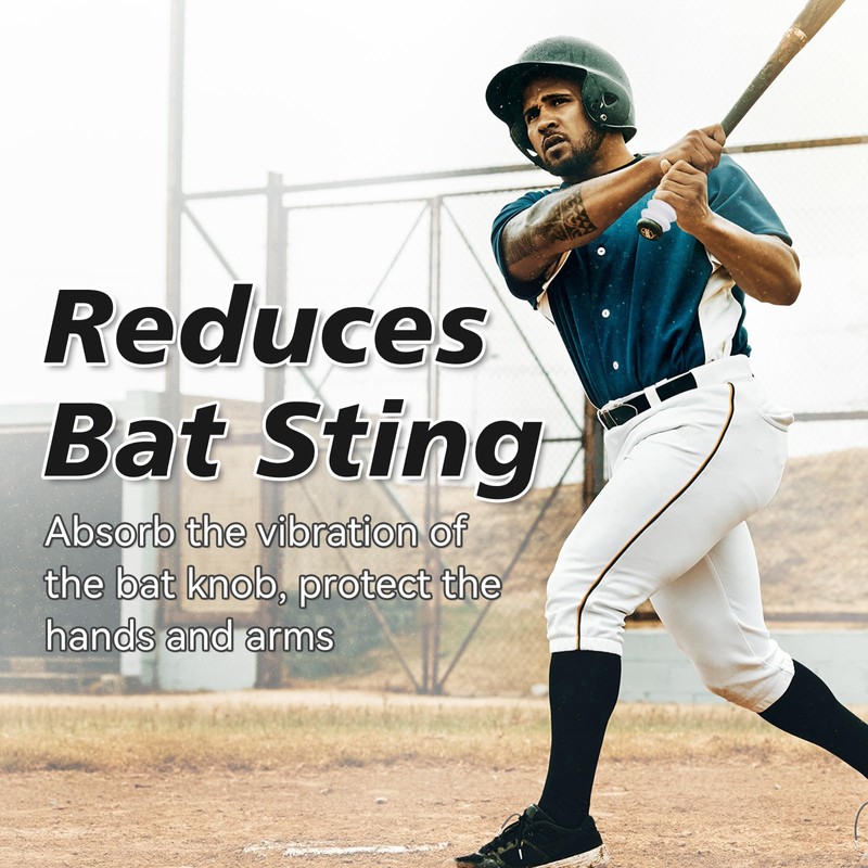MIPREZT 5 Packs Baseball Bat Grip Choke Up Rings Choke