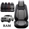 JOJOBAY Car Seat Covers for Dodge Ram 2 Pcs Front,Fit