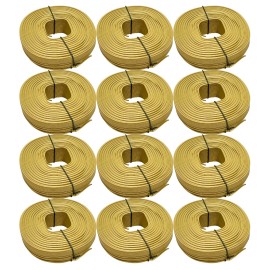 Sandbaggy Yellow PVC Rebar Tie Wire Reel 16 Gauge | Approx. 300 ft Length Roll - 12