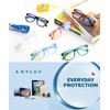 ANYLUV Blue Light Glasses for Kids, Stylish Protection Glasses for