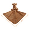 Apricot Lamb Bear Blanket Cute Comforter Soft Loveys for Baby