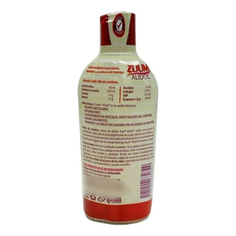 Gel Dolores Musculares Alidol Zuum Eucalipto Y Alcanfor