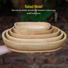 Salad Bowl Versatile Smoother Stylish Durable Easy Cleaning Boat Shaped