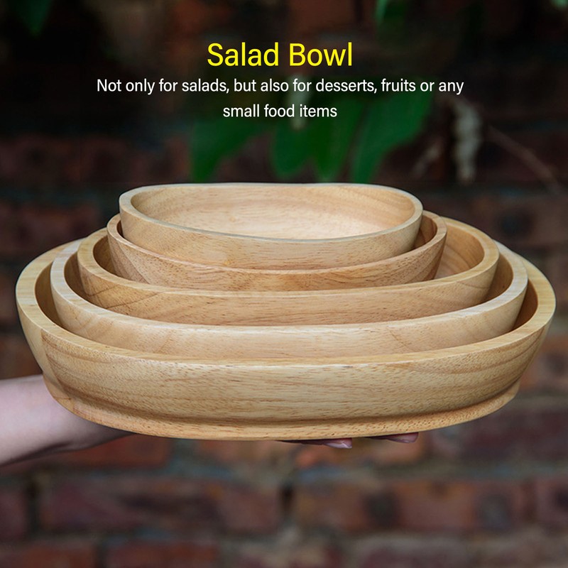 Salad Bowl Versatile Smoother Stylish Durable Easy Cleaning Boat Shaped