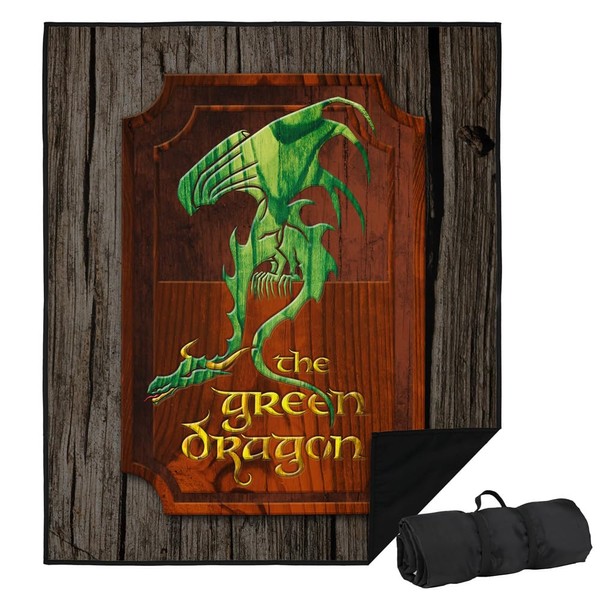 LOGOVISION The Lord of The Rings Picnic Outdoor Blanket, 50"x60"