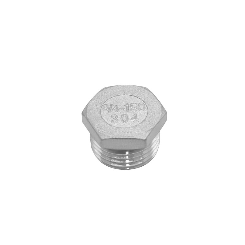 Beduan Stainless Garden Hose Plugs 3/4" GHT Male Thread 304