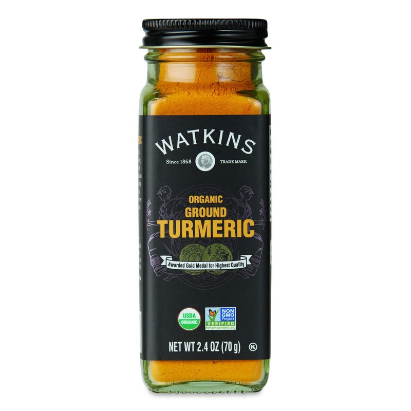 Watkins Gourmet Organic Spice Jar, Turmeric, 2.4 Oz