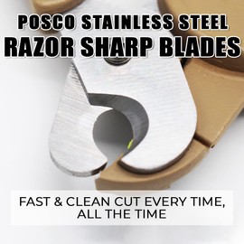 Walkinnwith LOOKUT CAT Cat Nail Trimmers with Quick-Finder - Patent Designed for Cats - Cat Nail Clipper with Posco Steel Blades - Safe and Easy Cuts for Cats Claw Unas Garras de Gato