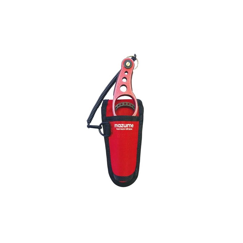 MAZUME MZAS-256-01 Fish Grip Holder I (for Waist Belt) Black